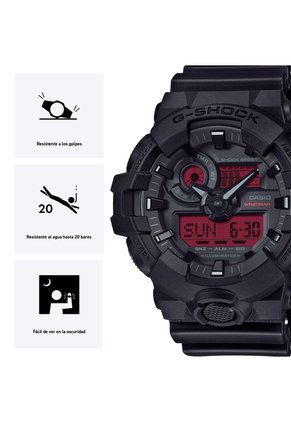 Reloj Casio G-SHOCK GA-700BBR-1A Diseño Deportivo