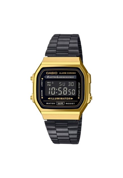 Reloj Casio Modelo A168WEGB-1B Diseño Vintage