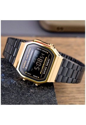 Reloj Casio Modelo A168WEGB-1B Diseño Vintage
