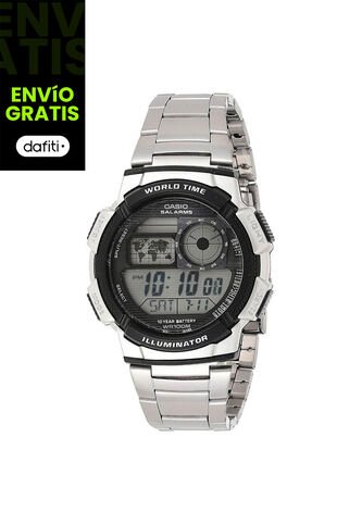 Reloj Para Hombre Casio Ae_1000Wd_1Av Plateado Casio