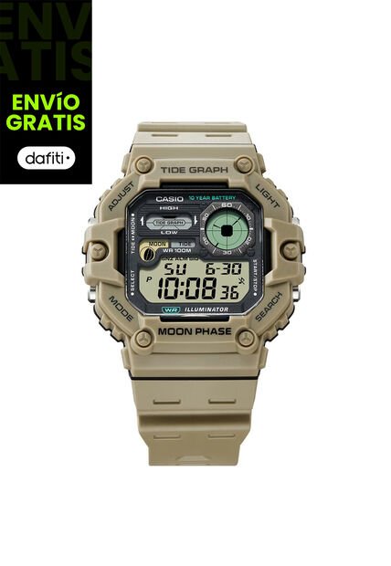 Reloj Casio Modelo WS-1700H-5AVDF Beige Hombre
