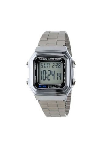 Reloj Para Mujer Casio A_178Wa_1A_ Plateado Casio