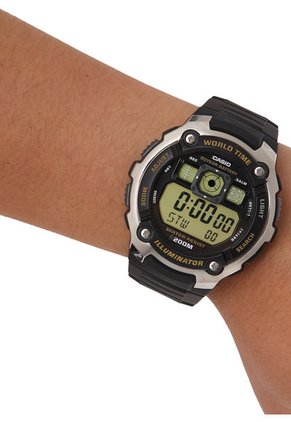 Reloj Negro-Plateado CASIO