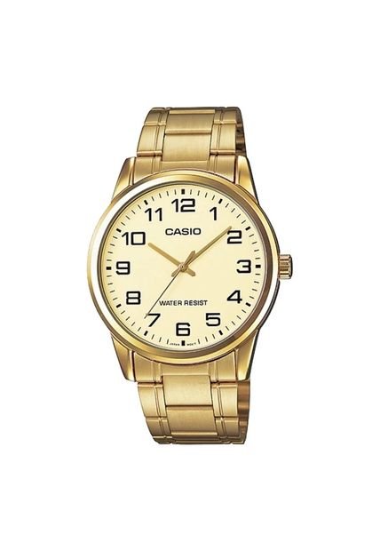 Reloj Casio MTP-V001G-9B Analogo 100% Original-champana