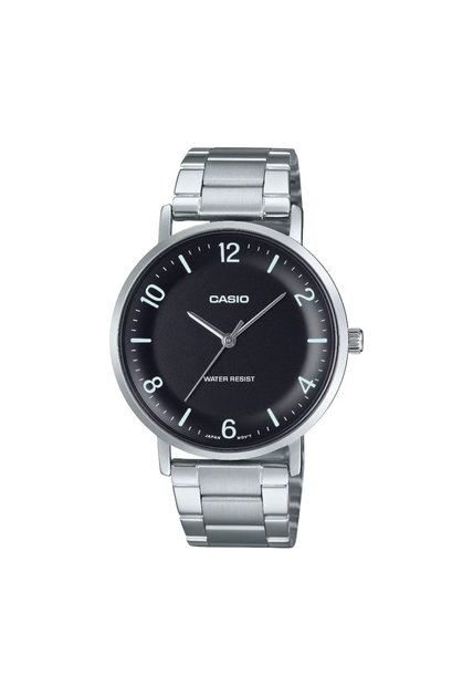 Reloj Casio Hombre MTP-VT03D-1B Diseño Elegante
