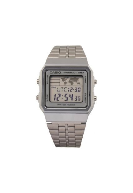 Reloj Para Unisex Casio A_500Wa_7 Plateado