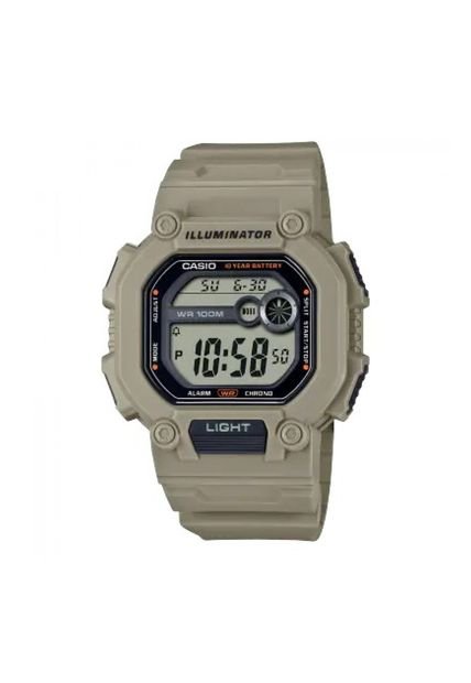 Reloj Casio Modelo W737HX-5AVDF Beige Hombre