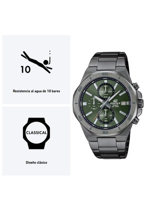 Reloj Casio EDIFICE EFV-640DC-3A Diseño Deportivo