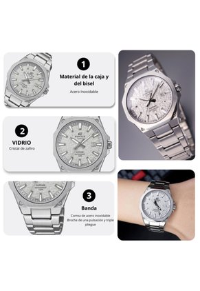 Reloj Casio EDIFICE EFR-S108DE-8A Diseño Elegante