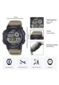 Reloj Casio AE-1000W-5A Diseño Deportivo de Casio