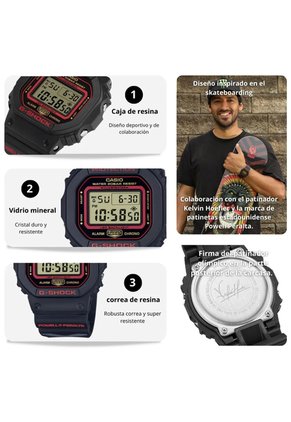 Reloj Deportivo Casio DW-5600KH-1DR
