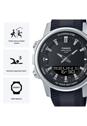 Reloj Casio Modelo AMW-880-1A Diseño Deportivo