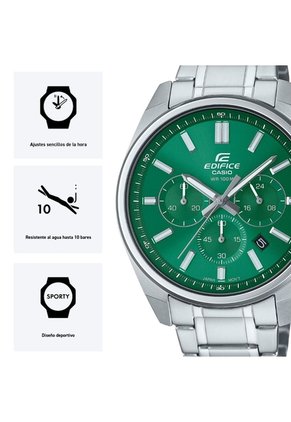 Reloj Casio Edifice EFV-650D-3A Diseño Elegante