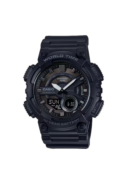 Reloj Casio Referencia AEQ-110W-1B Diseño Deportivo