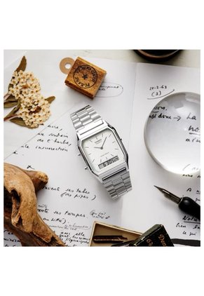 Reloj Casio Unisex AQ-230A-7D Diseño Vintage