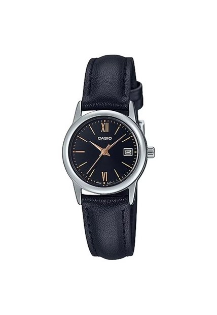 Reloj Casio  LTP-V002L-1B3 Para Dama Original Y Elegante