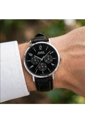Reloj Casio Modelo MTP-VT06L-1B Diseño Elegante