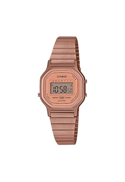 Reloj Casio Vintage LA-11WR-5A Acero Inoxidable Oro Rosa