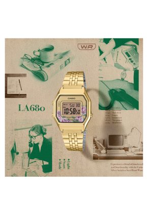 Reloj Casio LA680WGA-4C Diseño Clásico