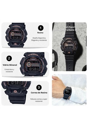 Reloj Casio G-SHOCK DW-9052GBX-1A4 Diseño Deportivo