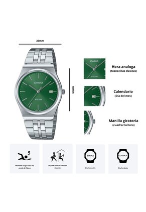 Casio Modelo MTP-B145D-3A Diseño Elegante