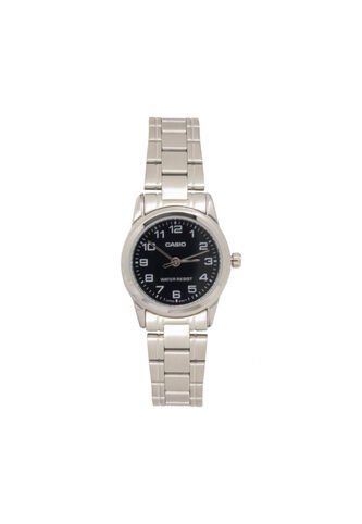 Reloj Para Mujer Casio Ltp_V001D_1B Plateado Casio