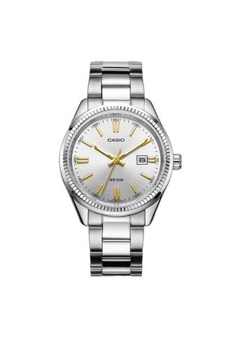 Reloj Para Mujer Casio Ltp1302D7A2V Plateado Casio