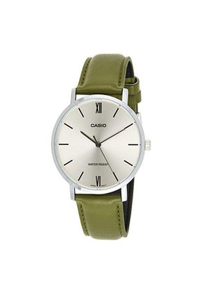 Reloj Para Mujer Casio Casio Mtp-Vt01L-3Budf Verde