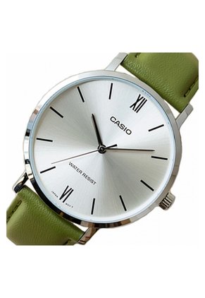 Reloj Para Mujer Casio Casio Mtp-Vt01L-3Budf Verde
