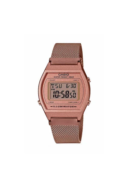 Reloj Para Mujer Casio Vintage B640Wmr5Adf Oro Rosa