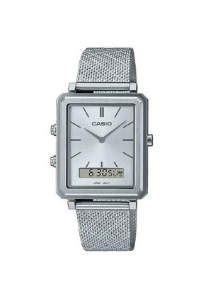 Reloj Casio Plateado  Hombre MTP-B205M-7E