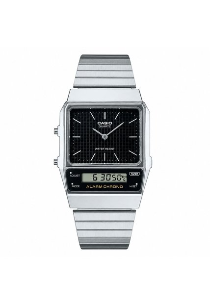Reloj Casio Modelo AQ-800E-1ADF Plateado Hombre