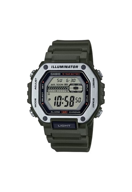 Reloj Casio Modelo MWD-110H-3AVDF Verde Hombre