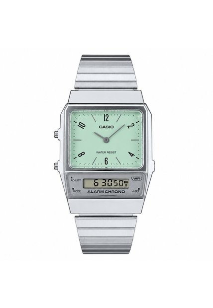 Reloj Casio Modelo AQ-800E-3ADF Plateado Hombre