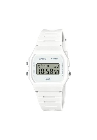 Reloj Casio Modelo F-91WB-7ADF Blanco Unisex Casio