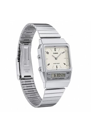 Reloj Casio Modelo AQ-800E-7A2DF Plateado Hombre