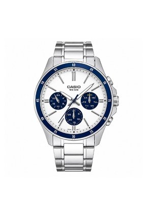 Reloj Casio Modelo MTP-1374D-7A2VDF Plateado Hombre