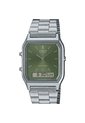 Reloj Casio Modelo AQ-230A-3AMQYDF Plateado Unisex de Casio