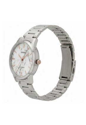 Reloj Casio Modelo MTP-VT01DM-7AUDF Plateado Hombre