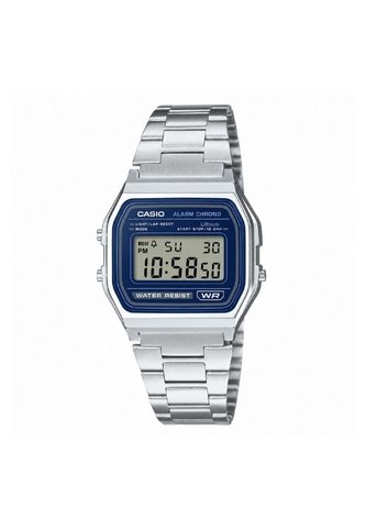 Reloj Casio Modelo A158WEA-2DF Plateado Unisex Casio