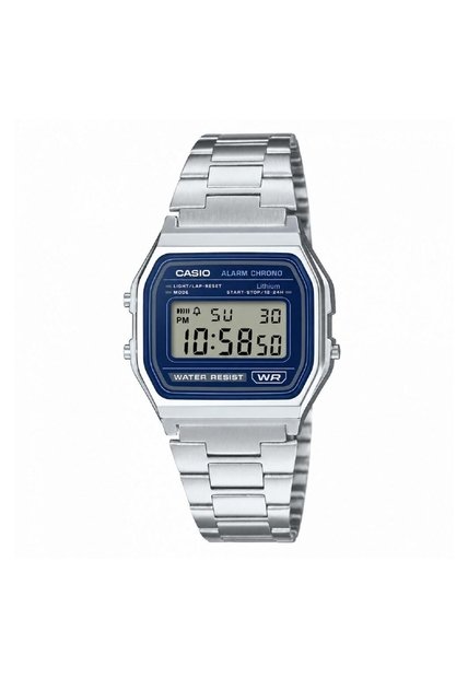 Reloj Casio Modelo A158WEA-2DF Plateado Unisex