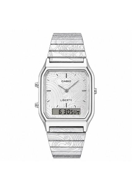 Reloj Casio Modelo AQ-230ELT-7ADR Plateado Unisex