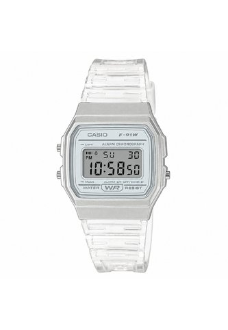 Reloj Casio Modelo F-91WS-7A2DF Blanco Mujer Casio