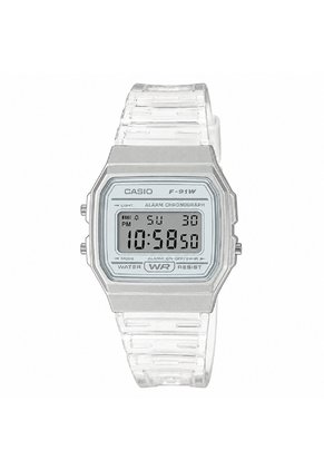 Reloj Casio Modelo F-91WS-7A2DF Blanco Mujer
