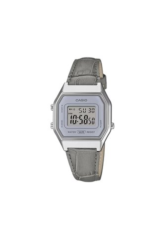Reloj Casio Modelo LA680WEL-8A2DF Gris Mujer Casio