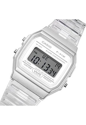 Reloj Casio Modelo F-91WS-7A2DF Blanco Mujer