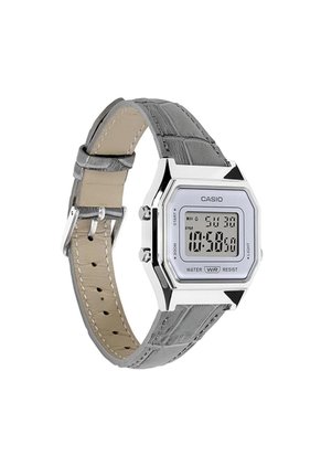 Reloj Casio Modelo LA680WEL-8A2DF Gris Mujer