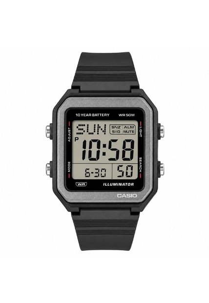 Reloj Casio Modelo W-221H-1AVDF Negro Hombre