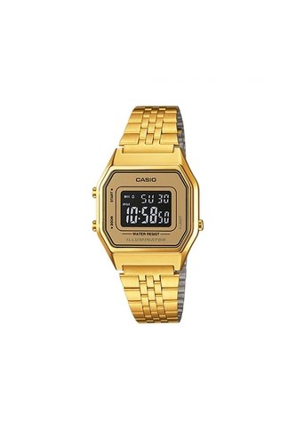 Reloj CASIO Modelo LA-680WGA-9B Dorado Unisex Casio