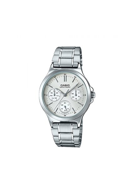 Reloj CASIO Modelo LTP-V300D-7A Plateado Mujer